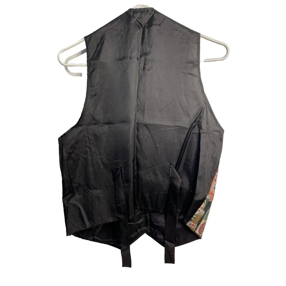 NEW‎ idea nuova womens vintage vest size medium large suit business BEER BOTTLES